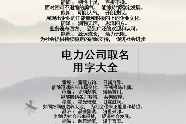 公司起名三字组合精选大全