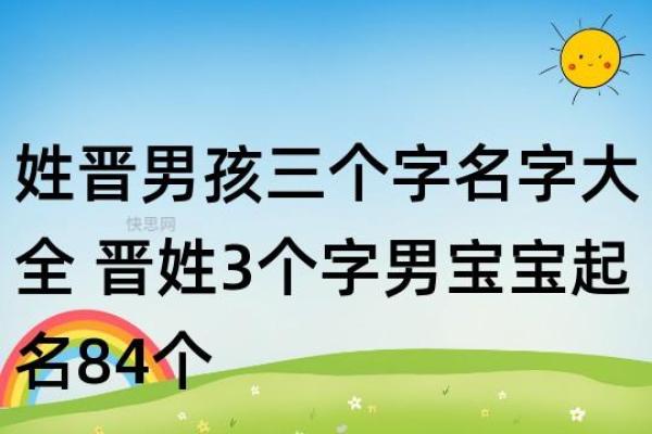 鸡年出生晋姓宝宝名字选择指南