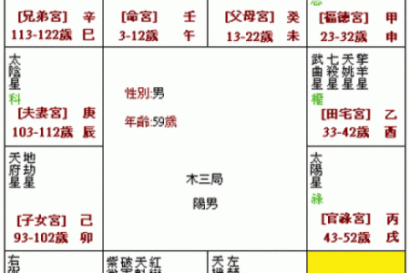 紫微斗数命盘中的天月二德