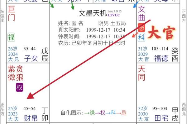 紫微斗数命盘中如何看事业飞跃