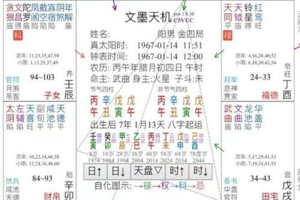 紫微斗数与人生大运的关系