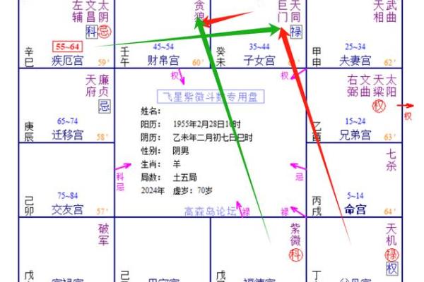 飞星盘排盘详解：了解每年运势变化
