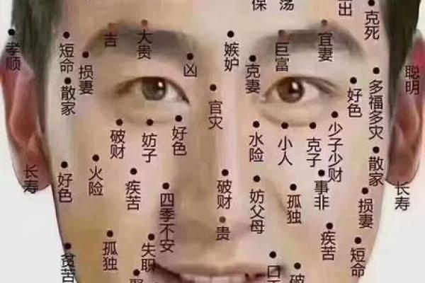 痣相男人命运解析图解全览