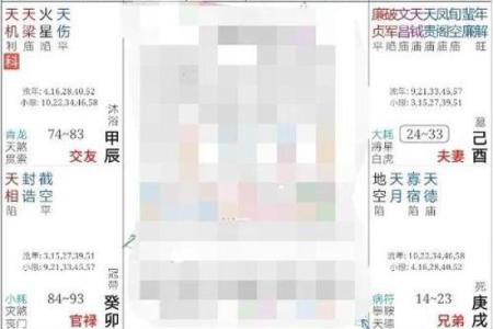 紫微斗数中的桃花星与感情运