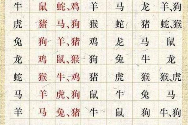 属相相冲与命理学中的五行关系
