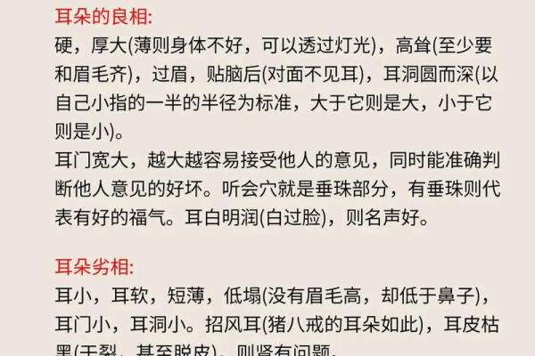 耳朵位置与面相解读：如何通过耳朵判断一个人的运势