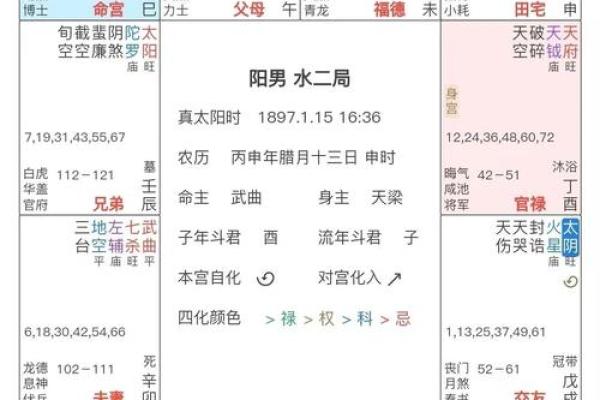 台湾紫薇排盘解析与运势预测指南