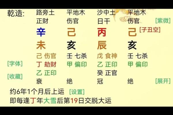 食伤天干壬的命理解析与运势影响