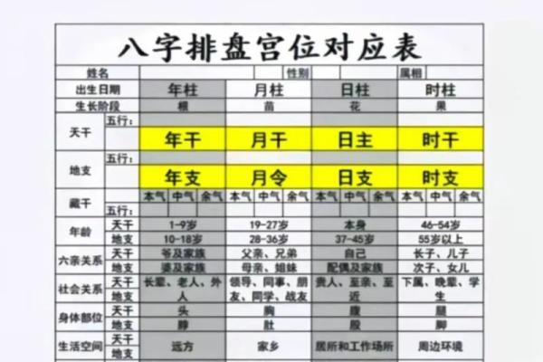 八字排盘如何通过命理分析洞察人生运势
