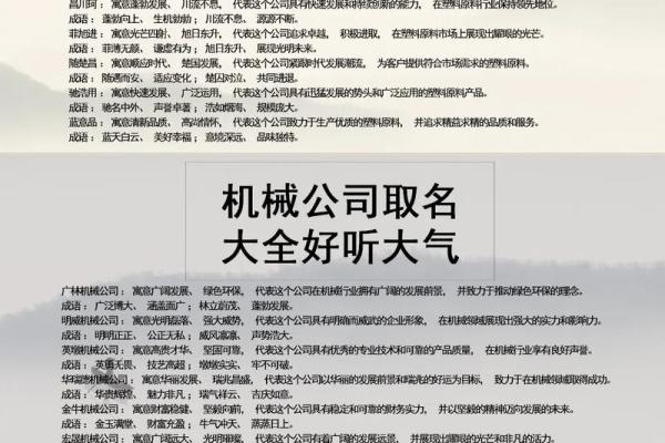 公司四字起名技巧与创意推荐
