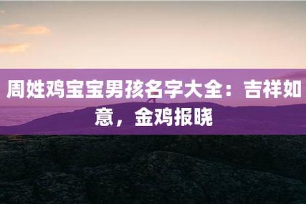 鸡年出生宝宝起名要点：如何挑选合适的字