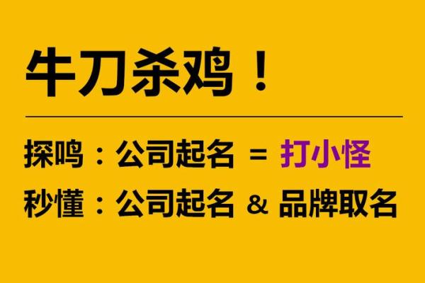 公司起名网站的优势与选择指南