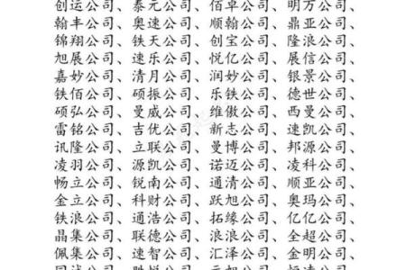 公司起名大全：免费获取最优名称