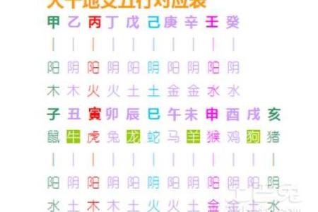 命天干地支与五行八字的关系探索