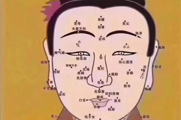 痣相与命运的关系揭秘