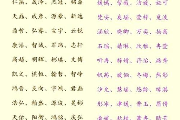 黄宝宝取名宝典：精选独特有寓意的名字推荐