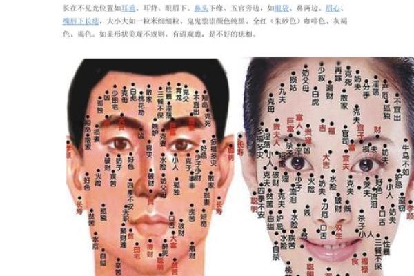 痣相脸的命运密码：从面部痣看个人运势