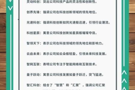 大连公司起名的创意与技巧指南