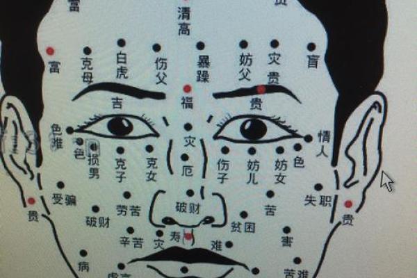 痣相头的秘密：从面相学看健康与命运的关系