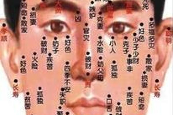 痣相头的秘密：从面相学看健康与命运的关系