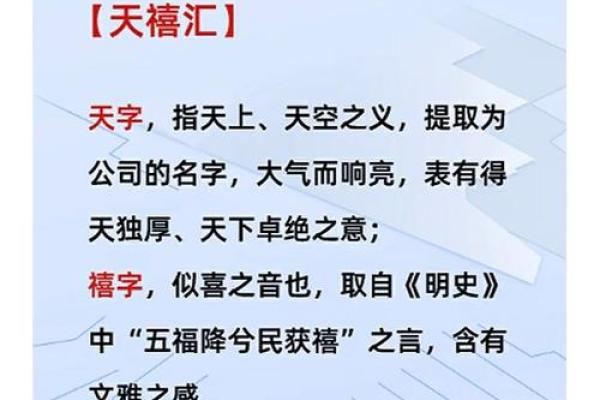 最新公司起名趋势：创新与个性化的完美结合