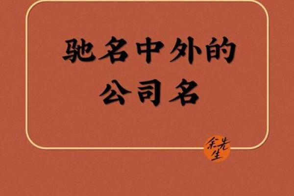 网络科技有限公司创意命名指南：如何选择一个富有未来感的公司名称
