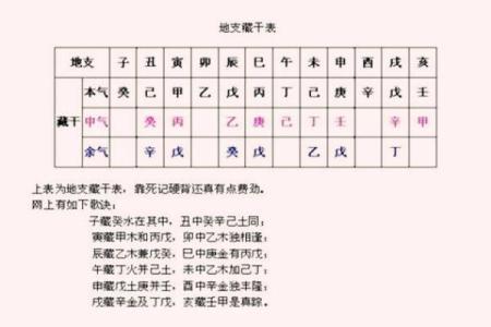 八字地支藏干解析：如何从藏干看出命运玄机
