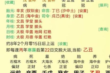 如何通过称八字揭示个人命运与性格特征