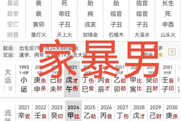女生男命的命理解析与人生影响