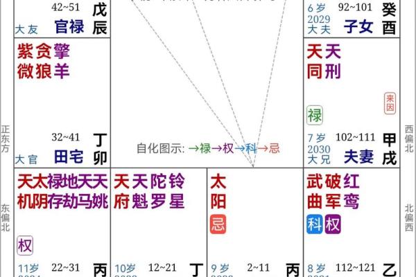 紫微斗数元享利贞排盘解析与命运走向分析