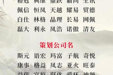 公司起名大全精选二字经典名称推荐