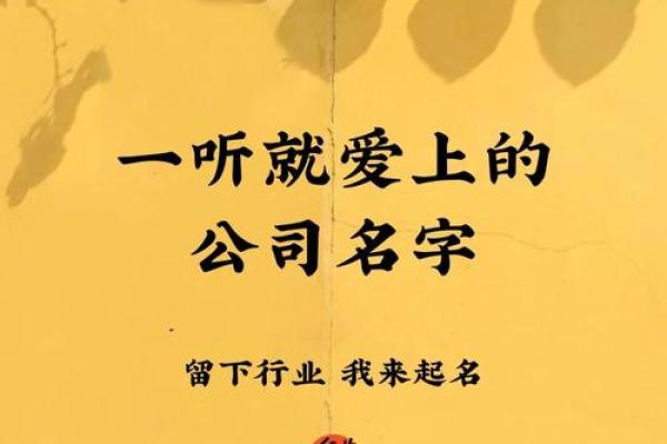 公司起名技巧大揭秘，如何为企业选择一个爆款名字
