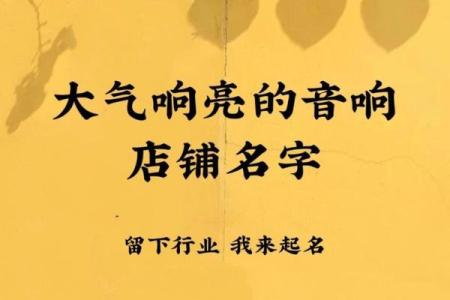 音响公司起名技巧大揭秘