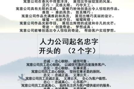 会展公司命名指南：从平凡到卓越