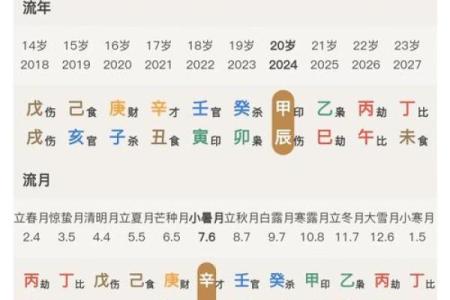 流年大运排盘图详解，如何轻松解读命运走势？