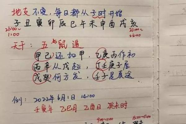 从零开始学习天干理数的计算