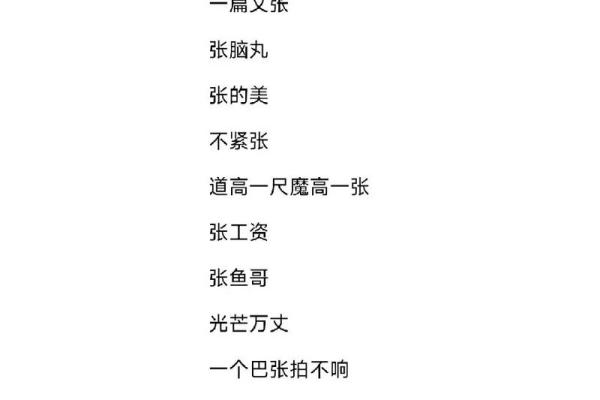 最受欢迎的张姓女孩名字推荐