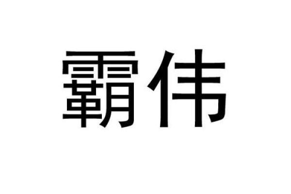 让伟字成就你的品牌梦想，选对公司名字至关重要