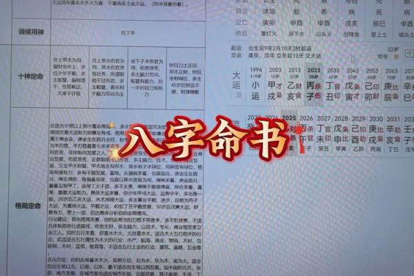 深入八字学，掌握命运的根本秘诀