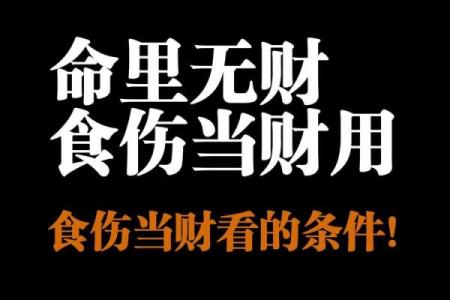 天干食伤与地支偏财藏运，财运不容小觑