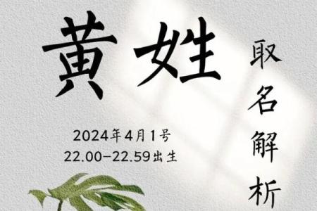 黄姓取名技巧大揭秘