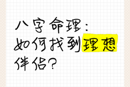 深入解析八字配对，如何找到理想的伴侣