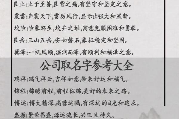 从如何为公司取一个引人注目的名字