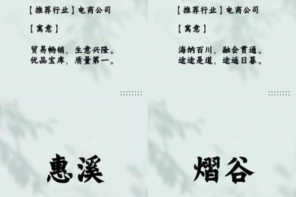 如何为电商公司起个有创意的名字