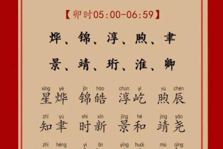 按时辰起名，让孩子一生顺风顺水