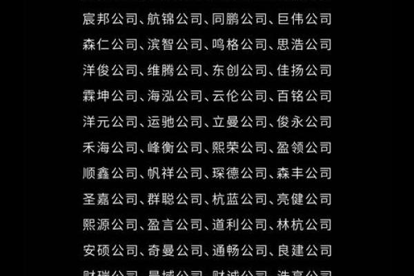 给机会公司起个名字，吸引投资与客户的关键