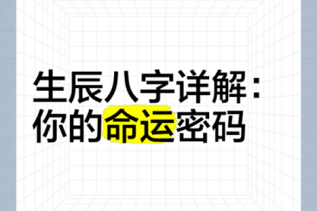 生日八字查询：掌握人生的运程密码