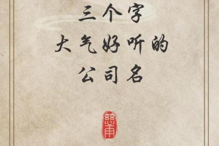 如何为公司选一个高记忆度的三字名