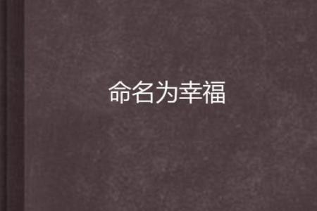 与字命名，带来幸福与成功的象征