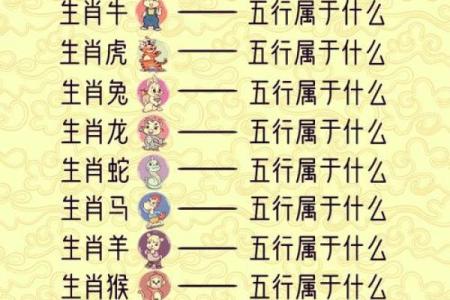 五行属性查询表：揭秘五行与命运的千年秘密